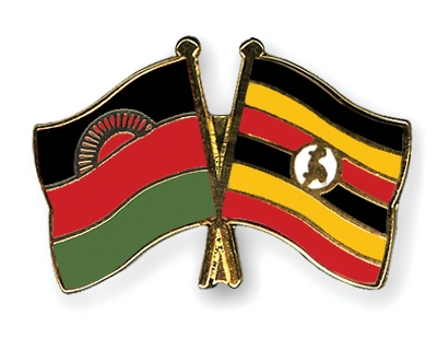 Fahnen Pins Malawi Uganda