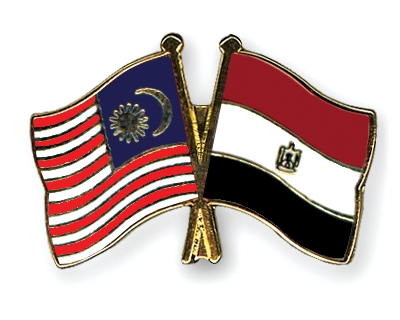 Fahnen Pins Malaysia gypten