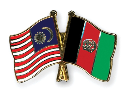 Fahnen Pins Malaysia Afghanistan
