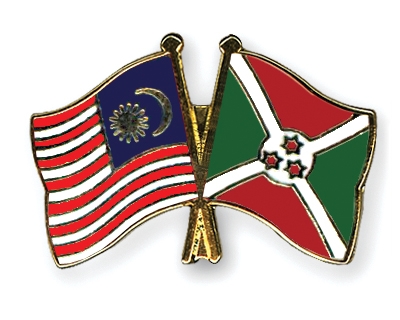 Fahnen Pins Malaysia Burundi