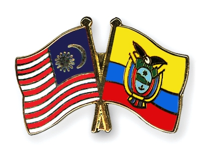 Fahnen Pins Malaysia Ecuador