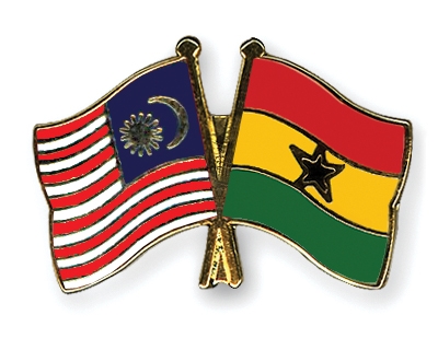 Fahnen Pins Malaysia Ghana