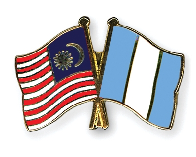 Fahnen Pins Malaysia Guatemala