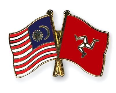 Fahnen Pins Malaysia Isle-of-Man