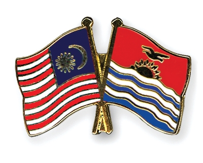 Fahnen Pins Malaysia Kiribati