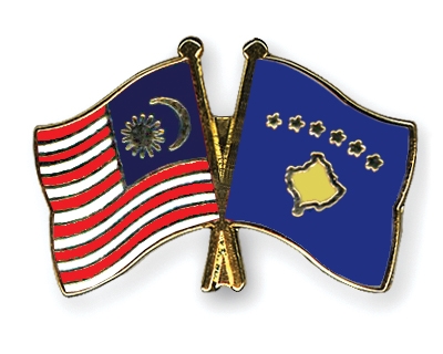 Fahnen Pins Malaysia Kosovo