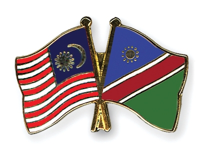Fahnen Pins Malaysia Namibia