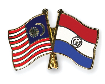 Fahnen Pins Malaysia Paraguay