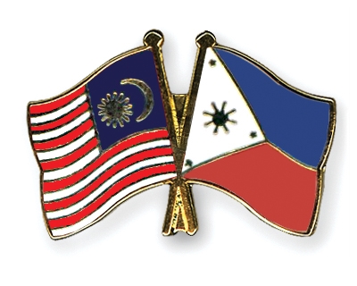 Fahnen Pins Malaysia Philippinen