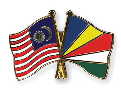 Fahnen Pins Malaysia Seychellen