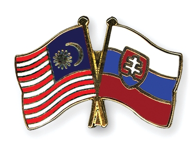 Fahnen Pins Malaysia Slowakei