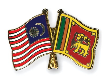 Fahnen Pins Malaysia Sri-Lanka