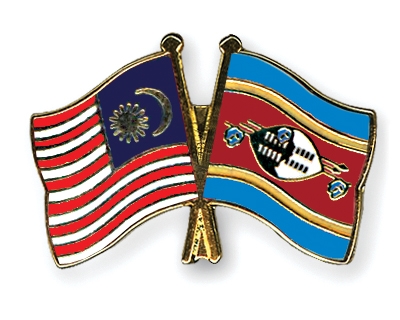 Fahnen Pins Malaysia Swasiland