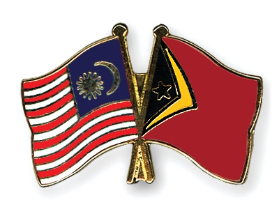 Fahnen Pins Malaysia Timor-Leste