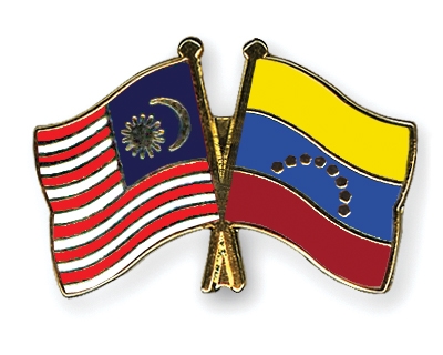 Fahnen Pins Malaysia Venezuela