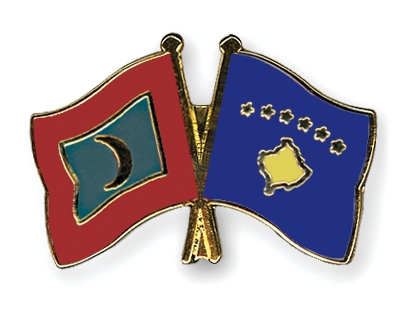 Fahnen Pins Malediven Kosovo