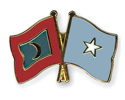 Fahnen Pins Malediven Somalia