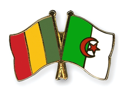 Fahnen Pins Mali Algerien