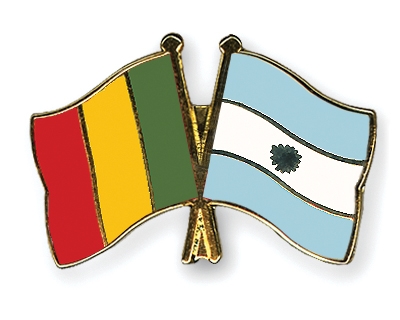 Fahnen Pins Mali Argentinien