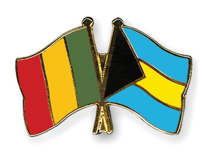 Fahnen Pins Mali Bahamas