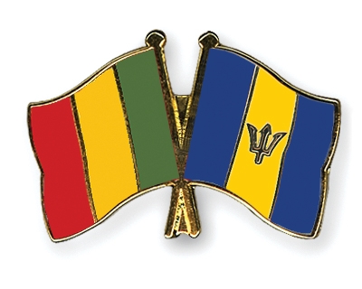 Fahnen Pins Mali Barbados