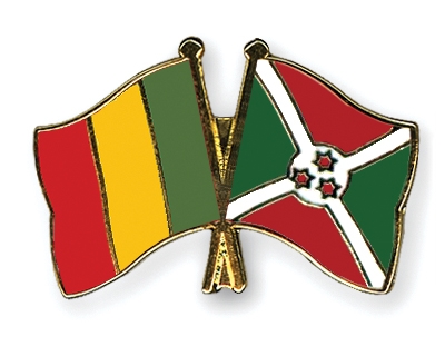 Fahnen Pins Mali Burundi