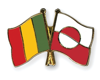 Fahnen Pins Mali Grnland