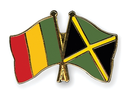 Fahnen Pins Mali Jamaika