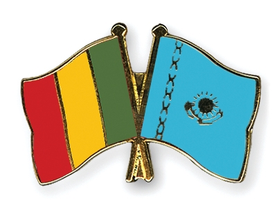 Fahnen Pins Mali Kasachstan