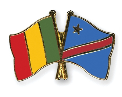 Fahnen Pins Mali Kongo-Demokratische-Republik