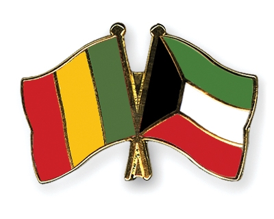 Fahnen Pins Mali Kuwait