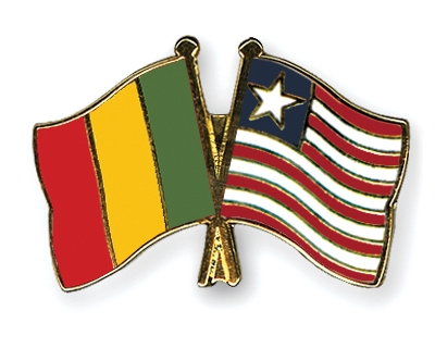 Fahnen Pins Mali Liberia