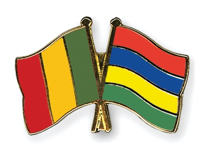 Fahnen Pins Mali Mauritius