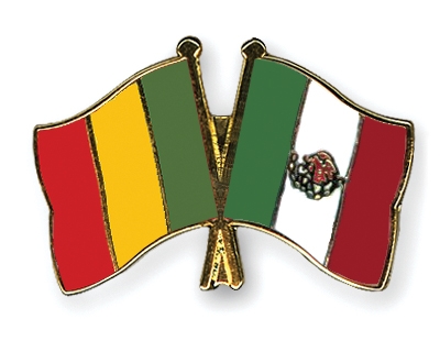 Fahnen Pins Mali Mexiko