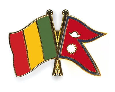 Fahnen Pins Mali Nepal