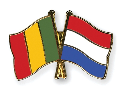 Fahnen Pins Mali Niederlande