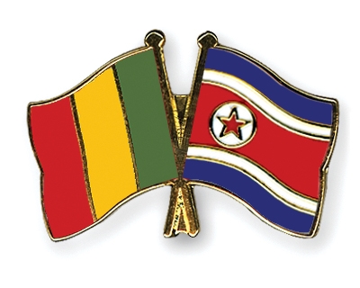 Fahnen Pins Mali Nordkorea