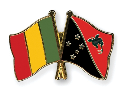 Fahnen Pins Mali Papua-Neuguinea