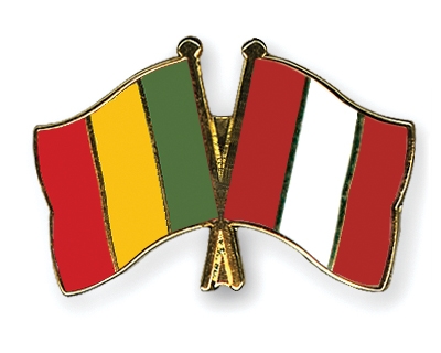 Fahnen Pins Mali Peru