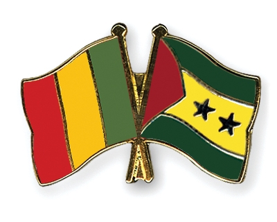 Fahnen Pins Mali Sao-Tome-und-Principe