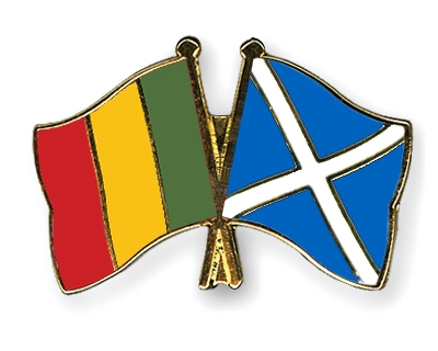 Fahnen Pins Mali Schottland