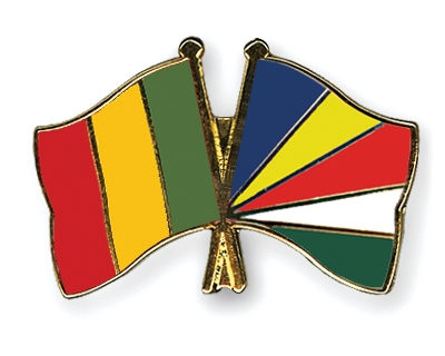 Fahnen Pins Mali Seychellen