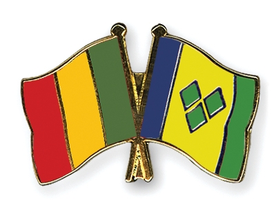 Fahnen Pins Mali St-Vincent-und-die-Grenadinen