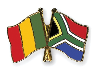 Fahnen Pins Mali Sdafrika