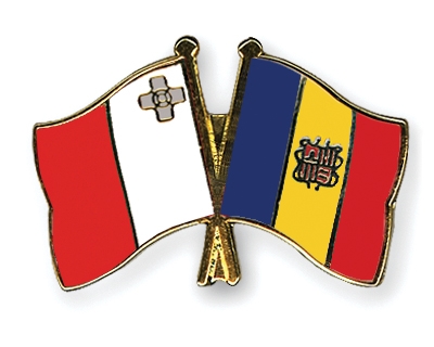 Fahnen Pins Malta Andorra