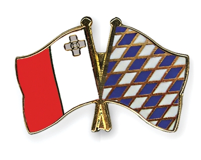 Fahnen Pins Malta Bayern