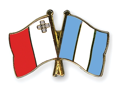 Fahnen Pins Malta Guatemala