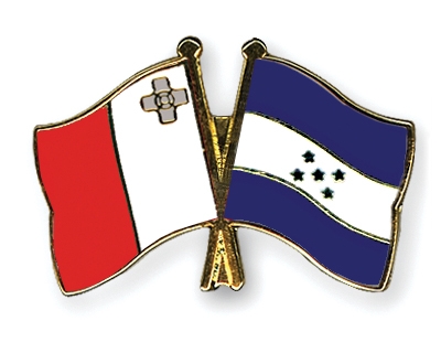 Fahnen Pins Malta Honduras