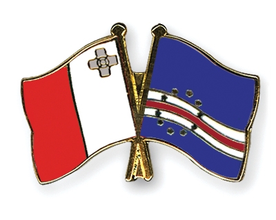 Fahnen Pins Malta Kap-Verde