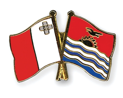 Fahnen Pins Malta Kiribati